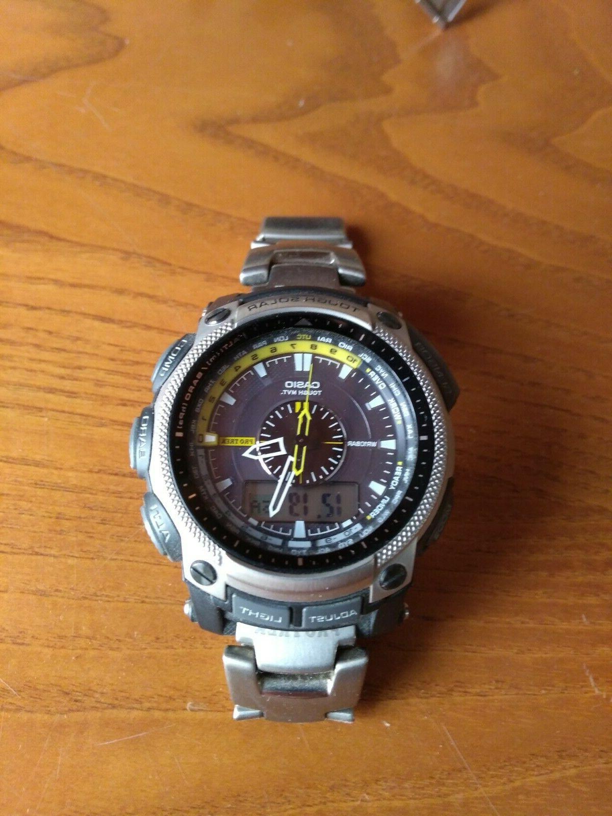 casio protrek titanio