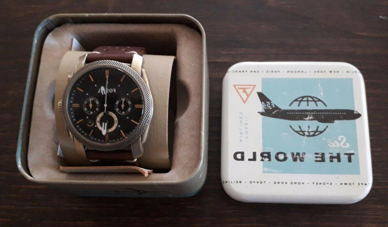 cassa vintage pilota orologio da polso uomo