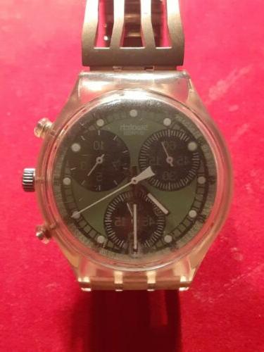 chrono vintage funzionante cinturino nuovo piu box