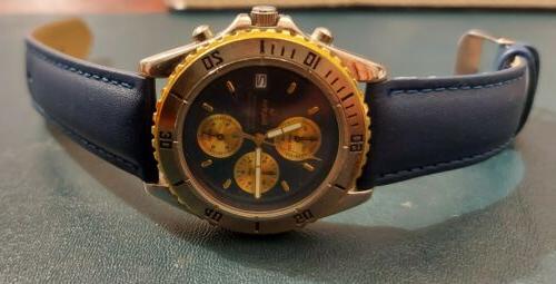 chronograph quarzo vintage funzionante batteria e cinturino