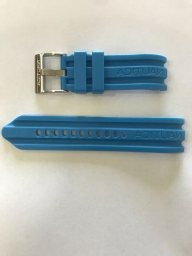 cinturino in gomma celeste per orologio originale