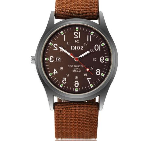 cinturino in nylon da polso da uomo