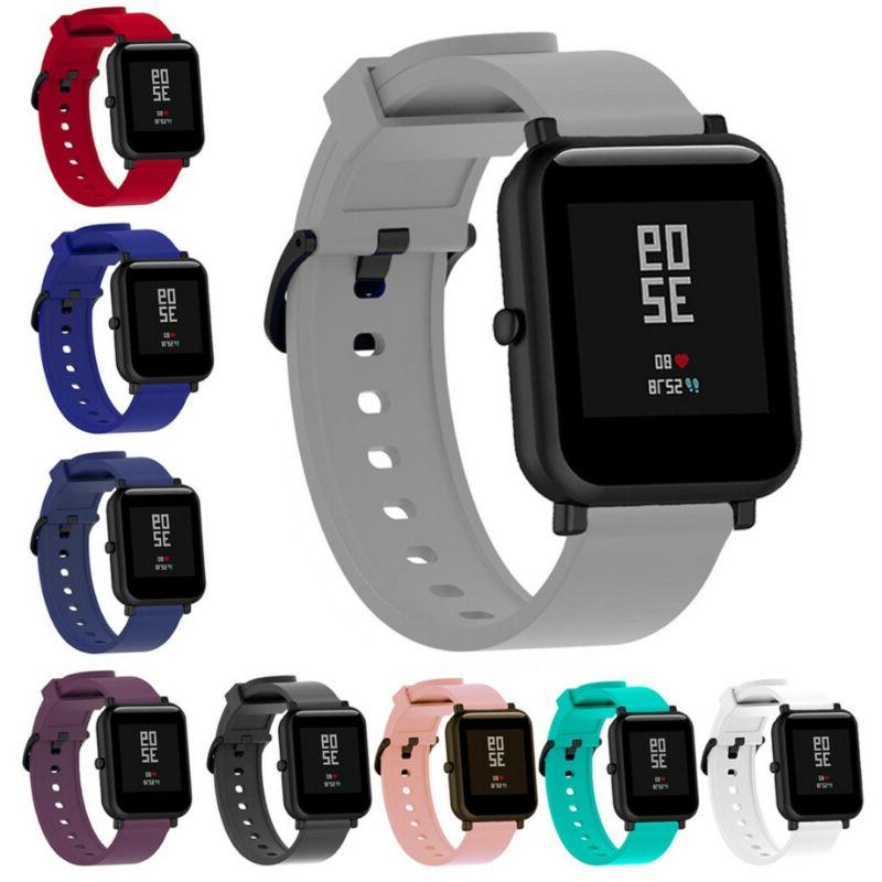 cinturino in silicone 20mm per huami amazfit