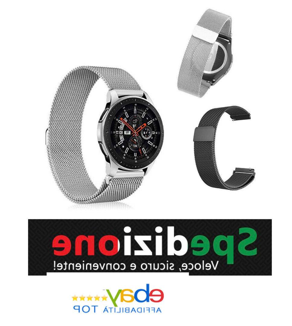 cinturino maglia milano chiusura calamita ricambio orologio