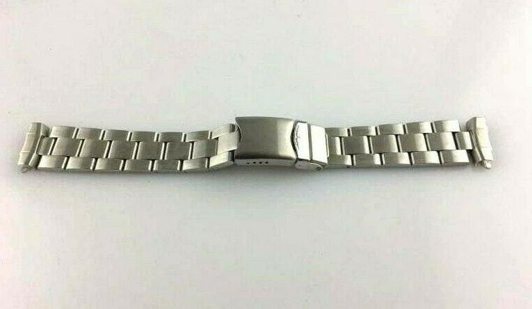 cinturino orologio acciaio 18mm new old stock