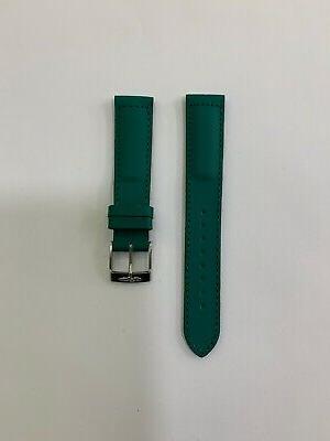 cinturino orologio ansa 18 mm pelle verde