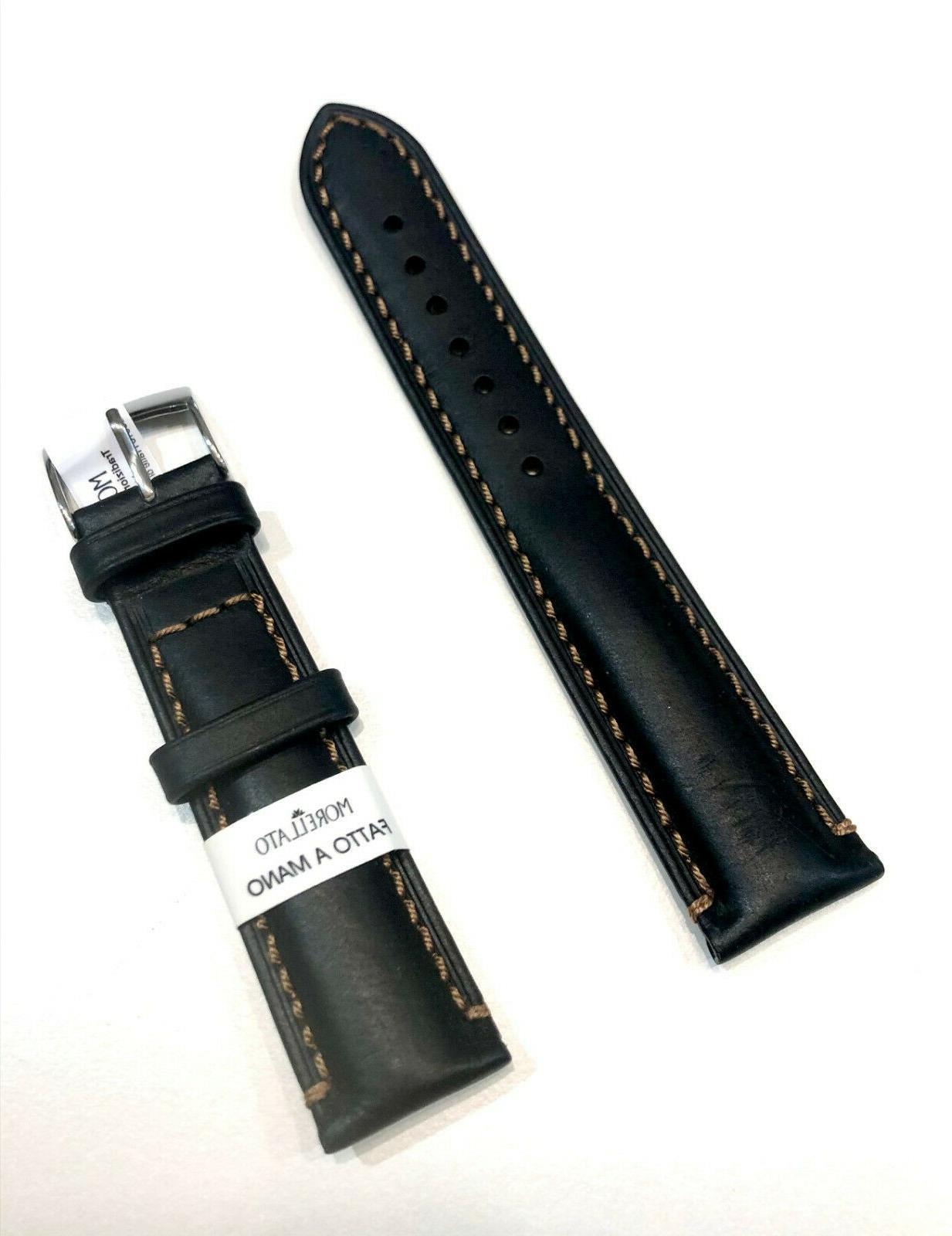 cinturino orologio derain uomo in cuoio pelle