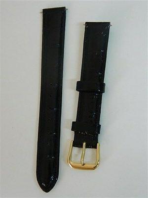 cinturino orologio donna vera pelle nero 15