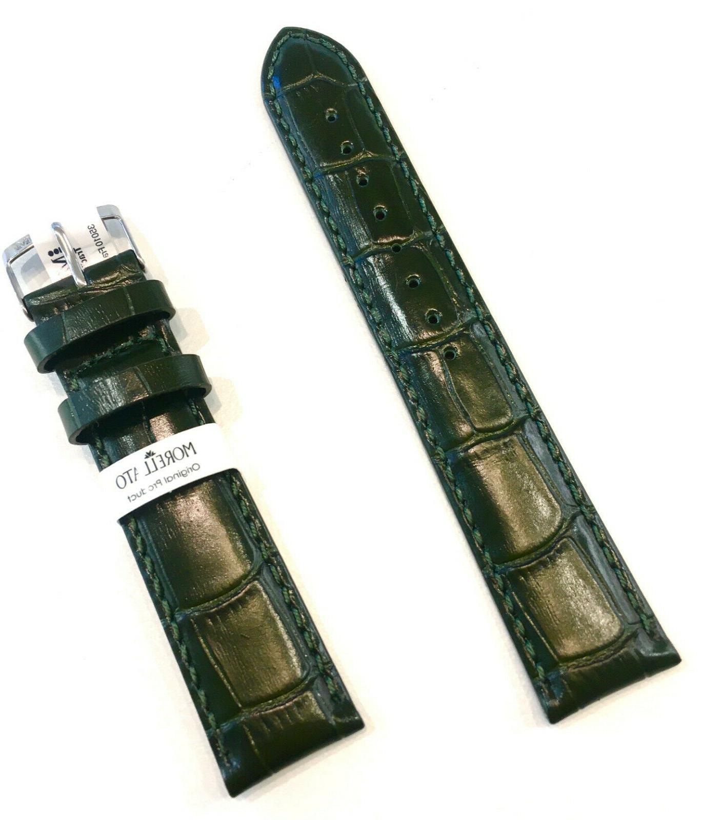 cinturino orologio in vera pelle imbottito stampa