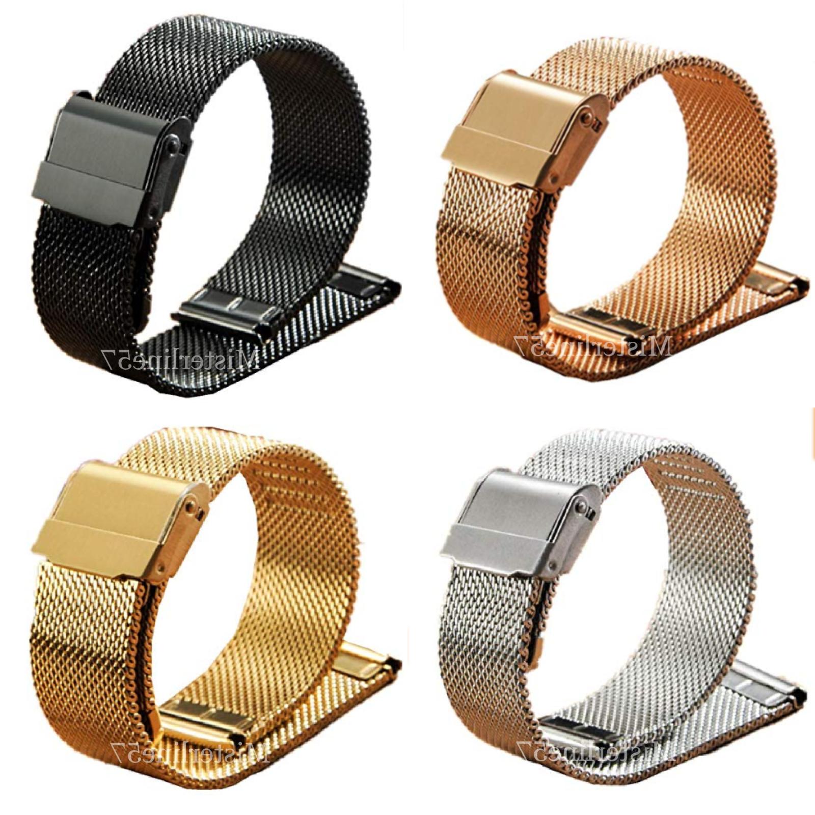 cinturino orologio maglia milano mesh bracciale ricambio