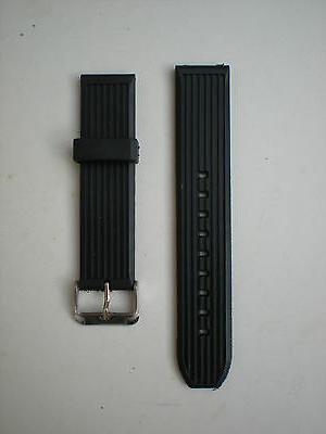 cinturino orologio orologi in silicone nero resistente