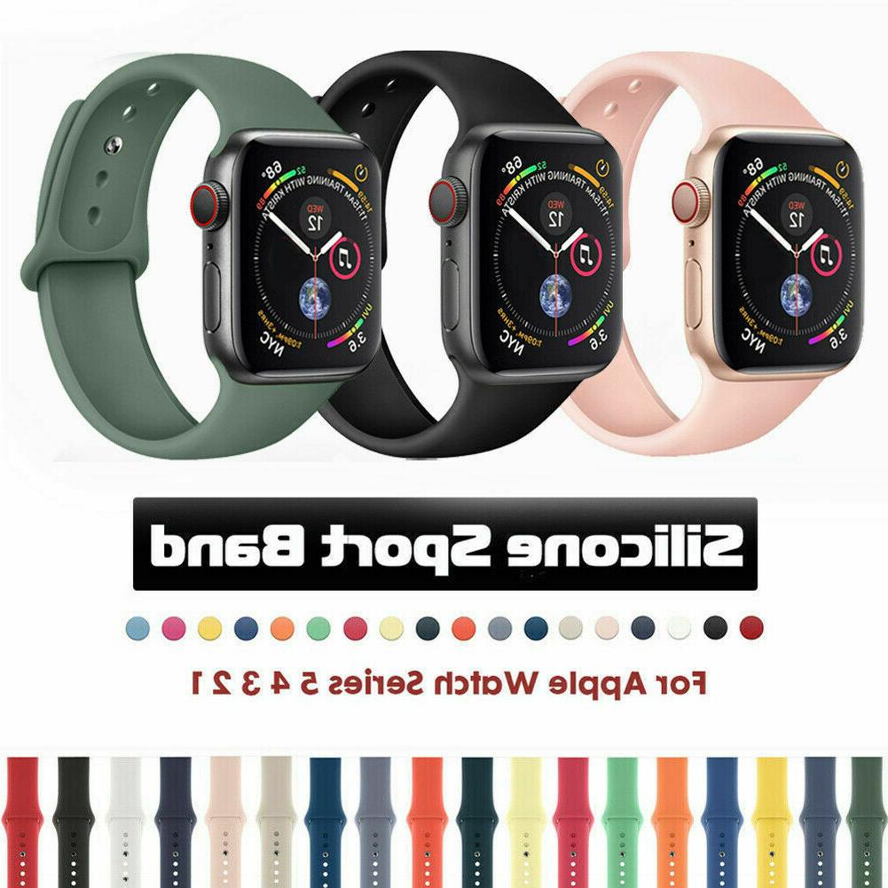cinturino orologio sportivo silicone apple watch serie