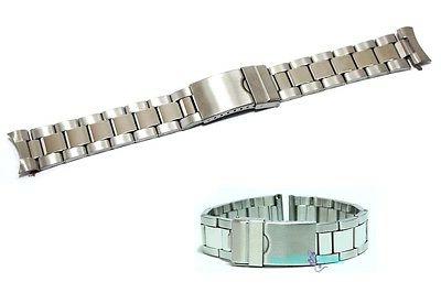 cinturino oyster orologio acciaio ansa curva 20mm