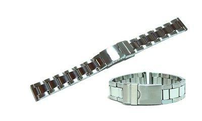 cinturino oyster per orologio acciaio inox ansa