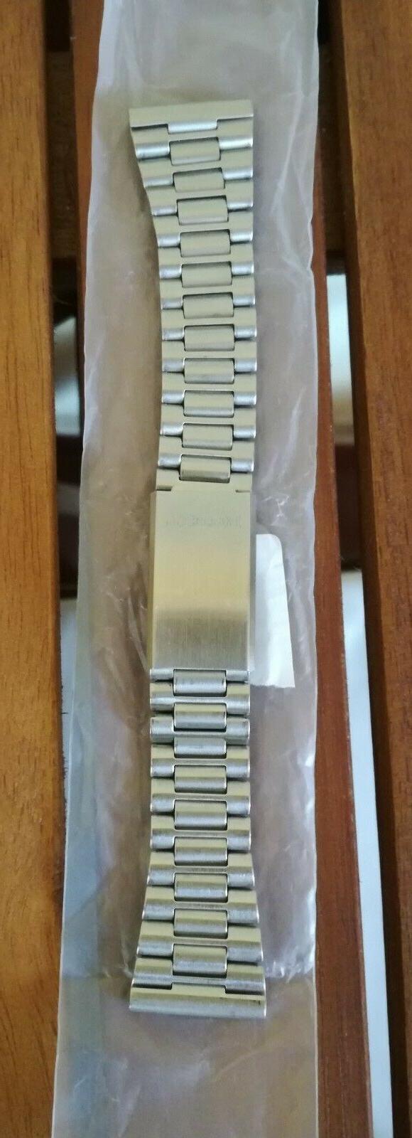 cinturino uomo manta acciaio satinato originale nuovo