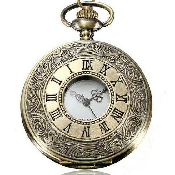 cipolla da taschino vintage con catena