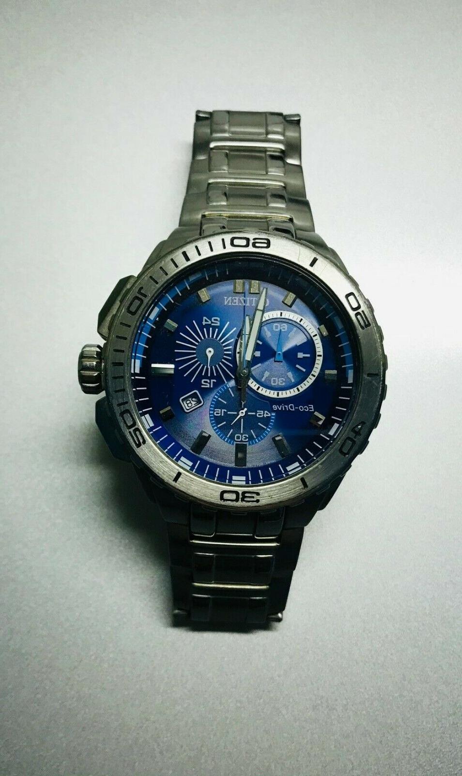 citizen eco drive quadrante blu cinturino colore