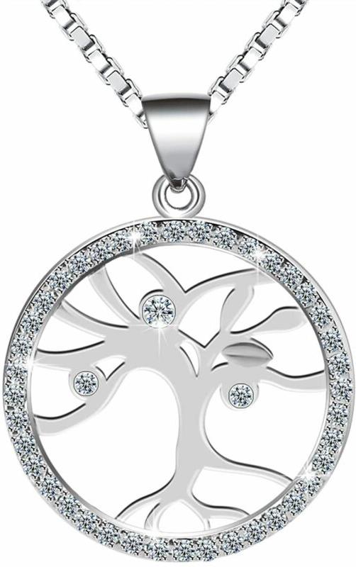 collana donna argento sterling 925 con 5a