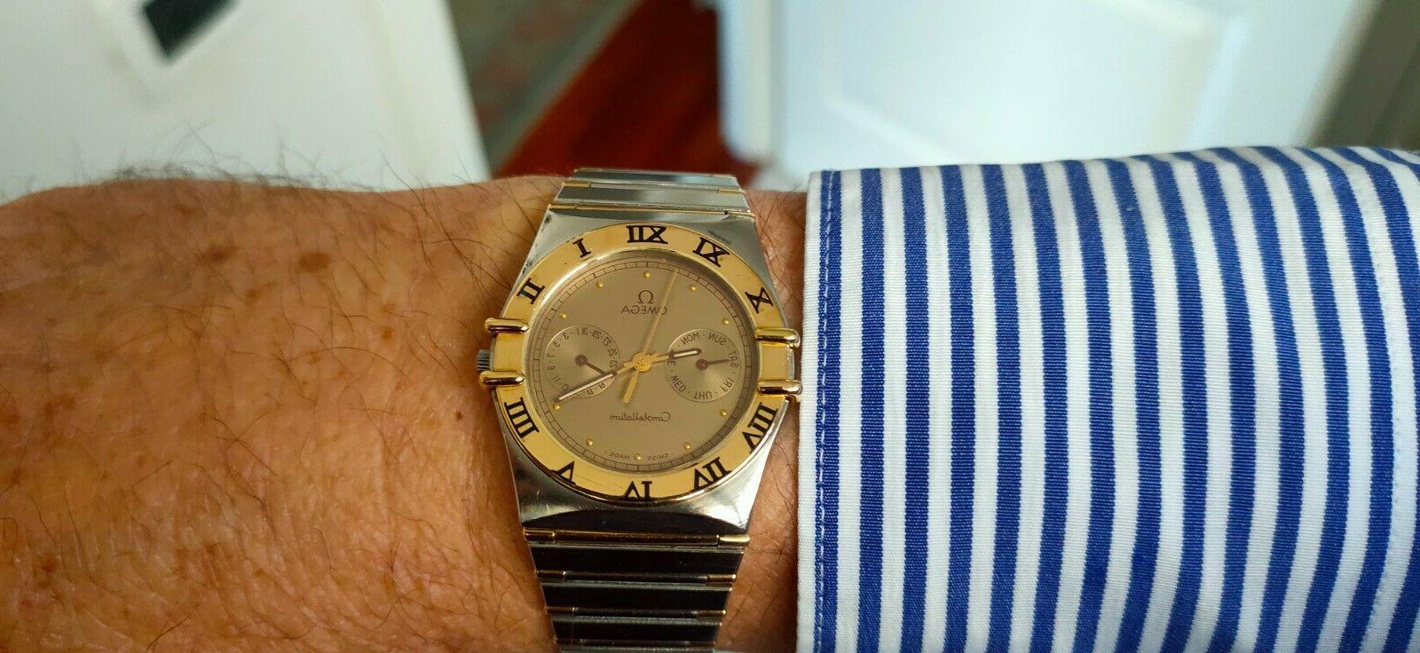 constellation day date acciaio oro 18k revisionato