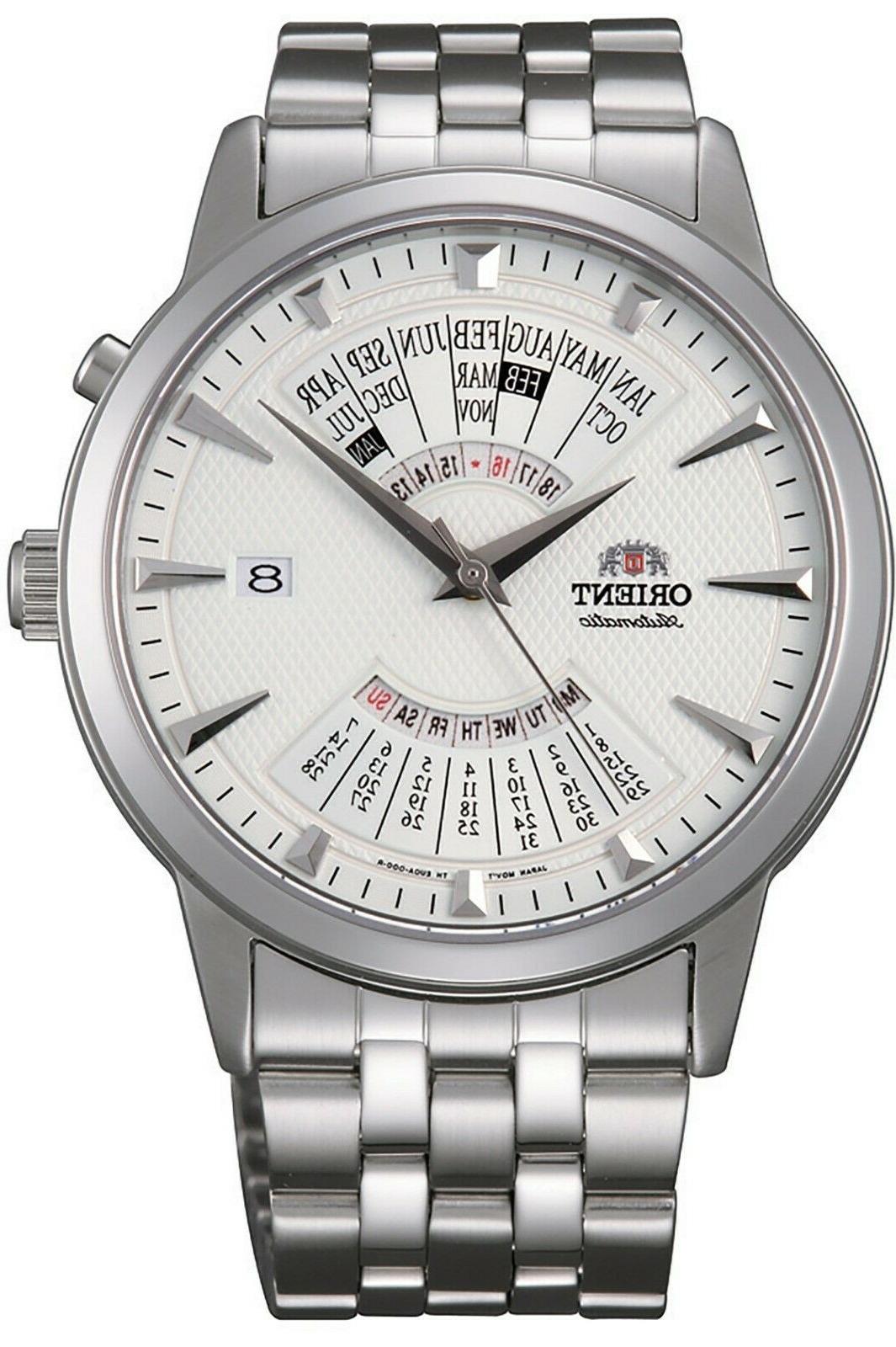 contemporary calendario perpetuo automatico feu0a003wh garan