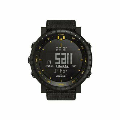 core black yellow tx orologio outdoor con