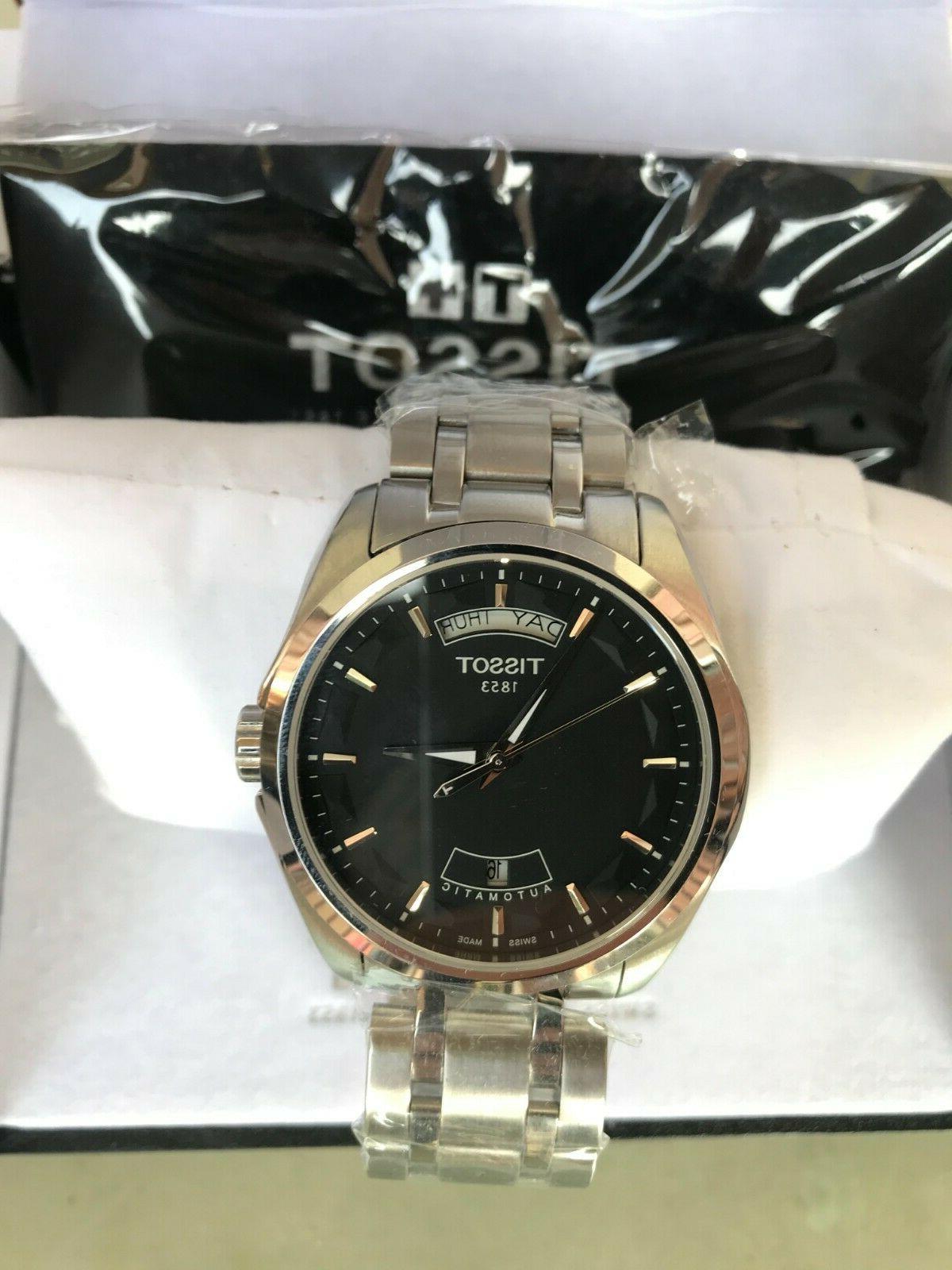 couturier automatic day date 44 mm nero