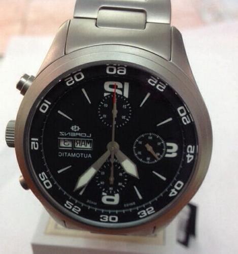 cronografo automatico titanio