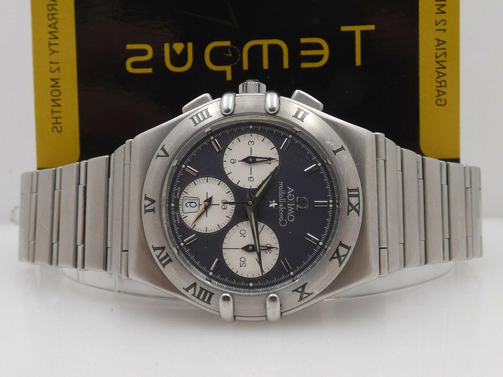 cronografo constellation 386 1201 acciao braccialato cal