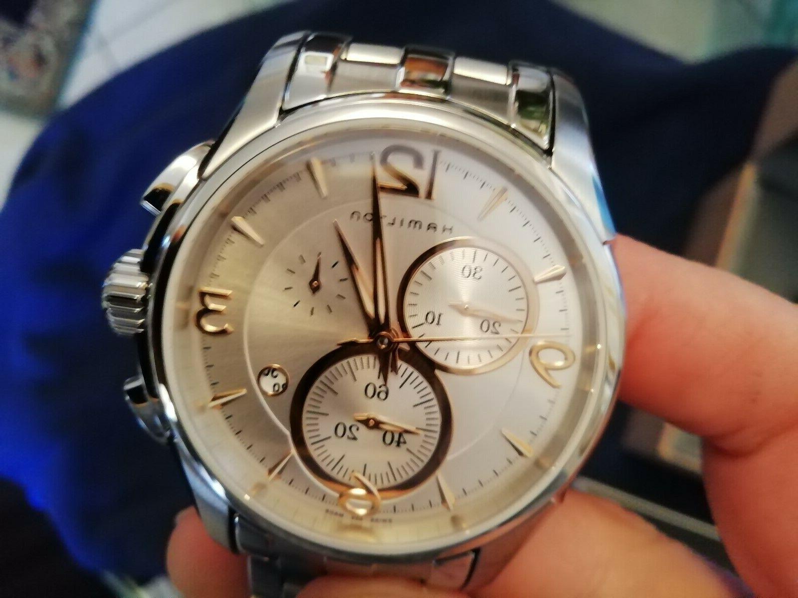 cronografo jazzmaster al quarzo condizioni pari al