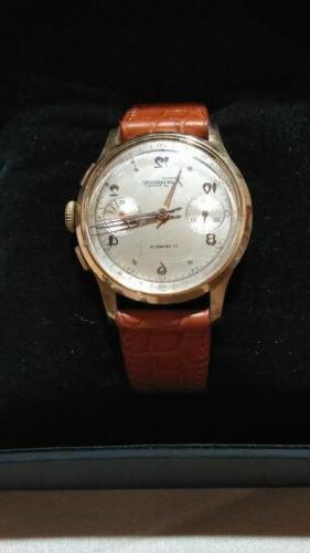 cronografo vintage movimento 51 marca trans marine