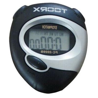 cronometro digitale con display lcd orologio running