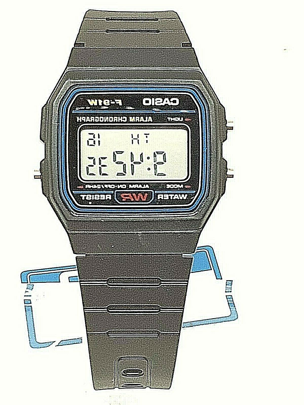 da polso casio vintage uomo donna digitale