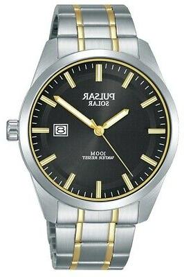 da uomo a energia solare abito orologio