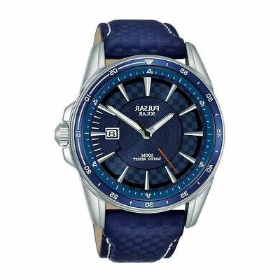 da uomo blu sports solare cinturino in