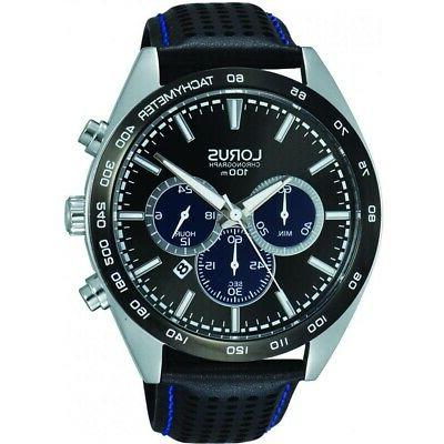 da uomo cronografo pelle cinturino orologio rt309gx9