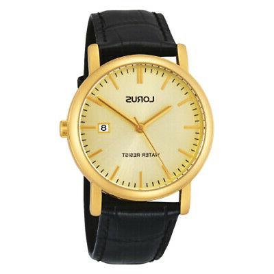 da uomo placcato oro abito orologio rg838cx9