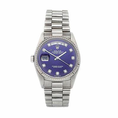 day date auto oro bianco diamanti da