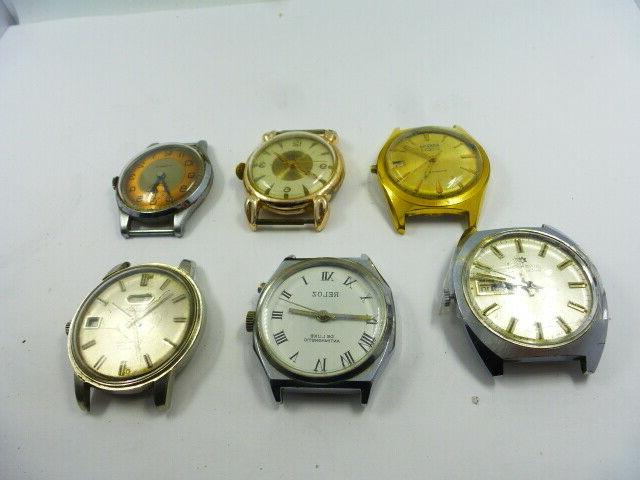 di 6 orologi meccanici anni 60