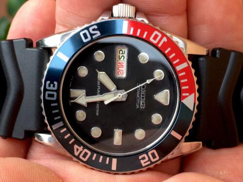 diver scuba skx 031 submariner automatic 7s26