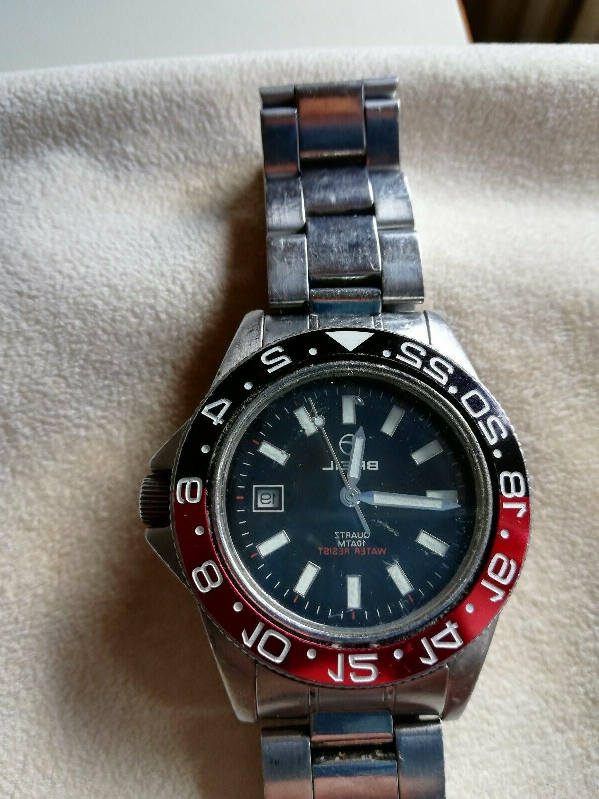 diver sub 10 atm acciaio