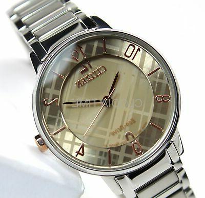 donna lady acciaio eco drive solare em0526