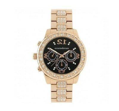 donna orologio watch woman uhr acciaio crono
