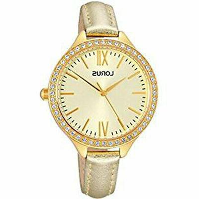donna placcato oro abito orologio rrs32vx9 lnp