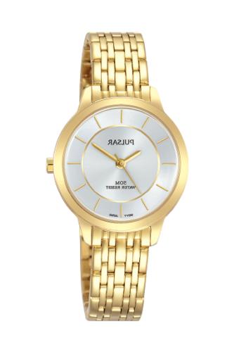 donna placcato oro orologio ph8370x1 new