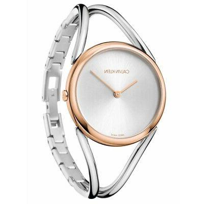 donna rosa color oro custodia orologio da