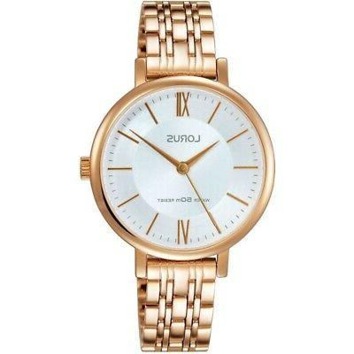 donna rosa placcato oro orologio rg286lx9 x