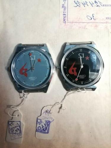 due originali orologi sovietici ussr 1989 cccp