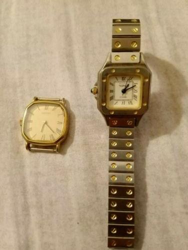 due orologi donna non funzionanti acciaio meccanico