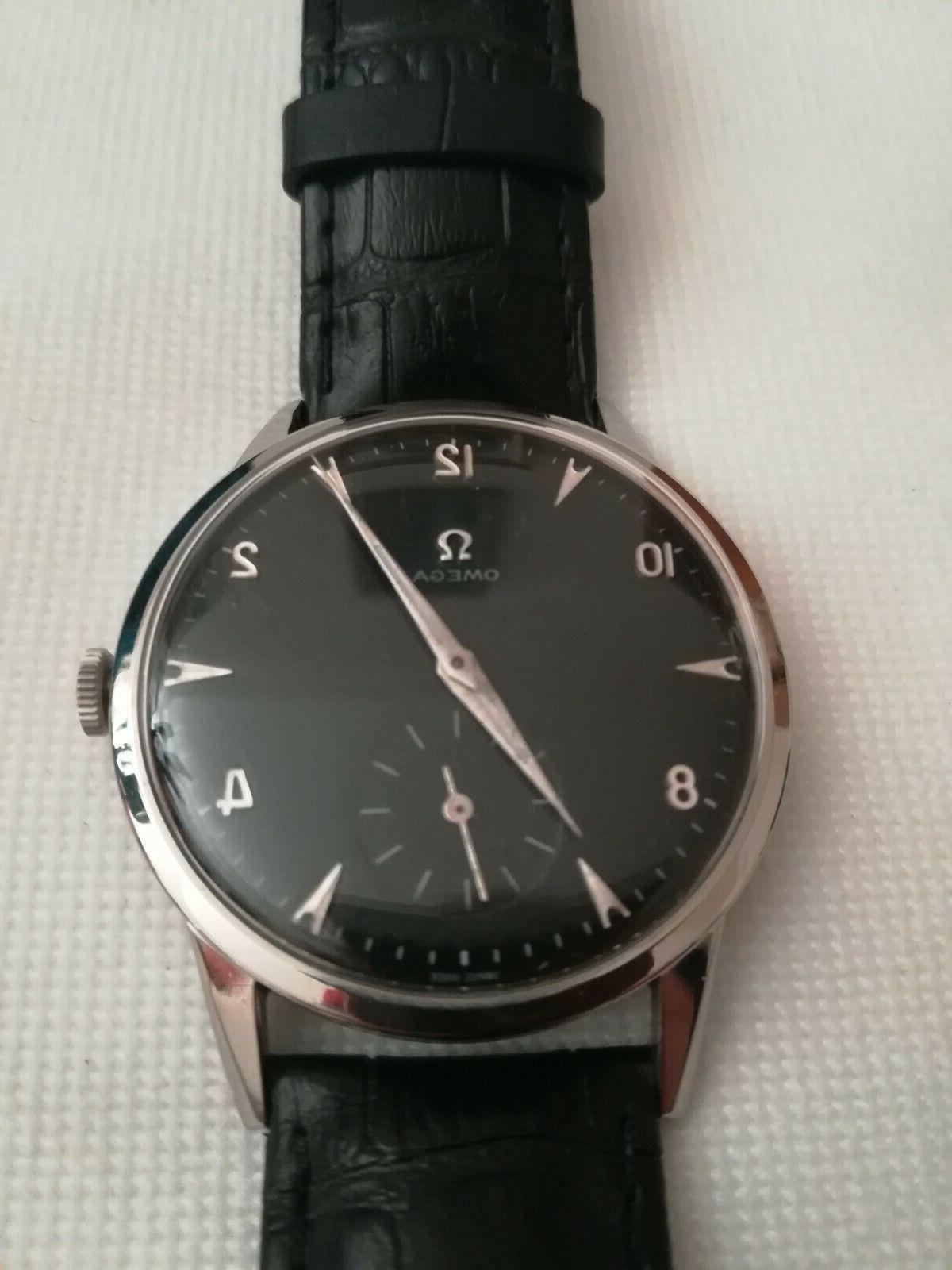 eccezionale orologio dial nero ristampato assieme a