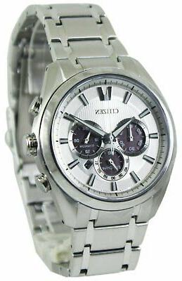 eco drive titanium chronograph ca4010 58a men